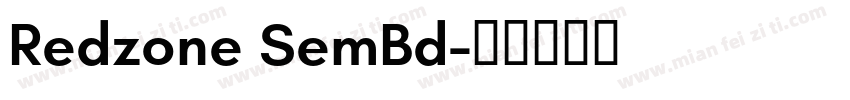 Redzone SemBd字体转换